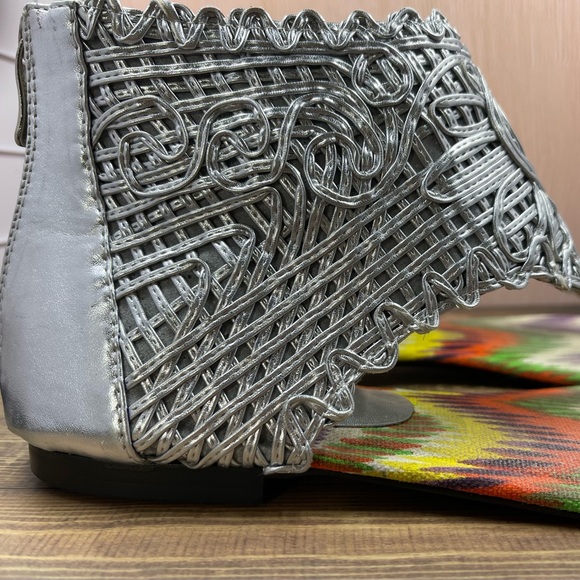 Two Lips silver sandals - Picture 4 of 6